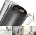 304 Stainless Steel Window Screen Mesh Roll, 47 inch x 98 ft Window Screen Mesh, Stainless Steel Wire Mesh Screen for Door Porch Patio