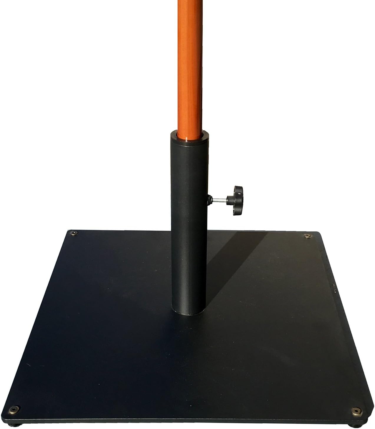 Tropishade Steel Plate Umbrella Base, 36 lbs, Black