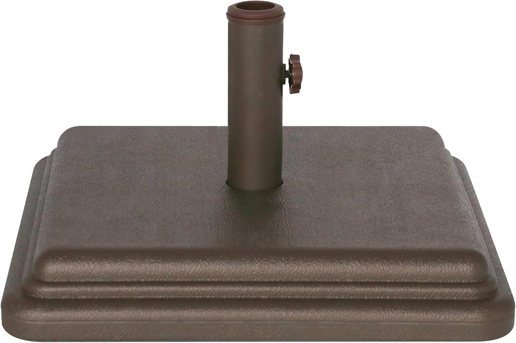 US Weight 40 Pound Umbrella Base - Weighted Umbrella base For Use With Patio Table – Heavy Duty Base- Made in the USA