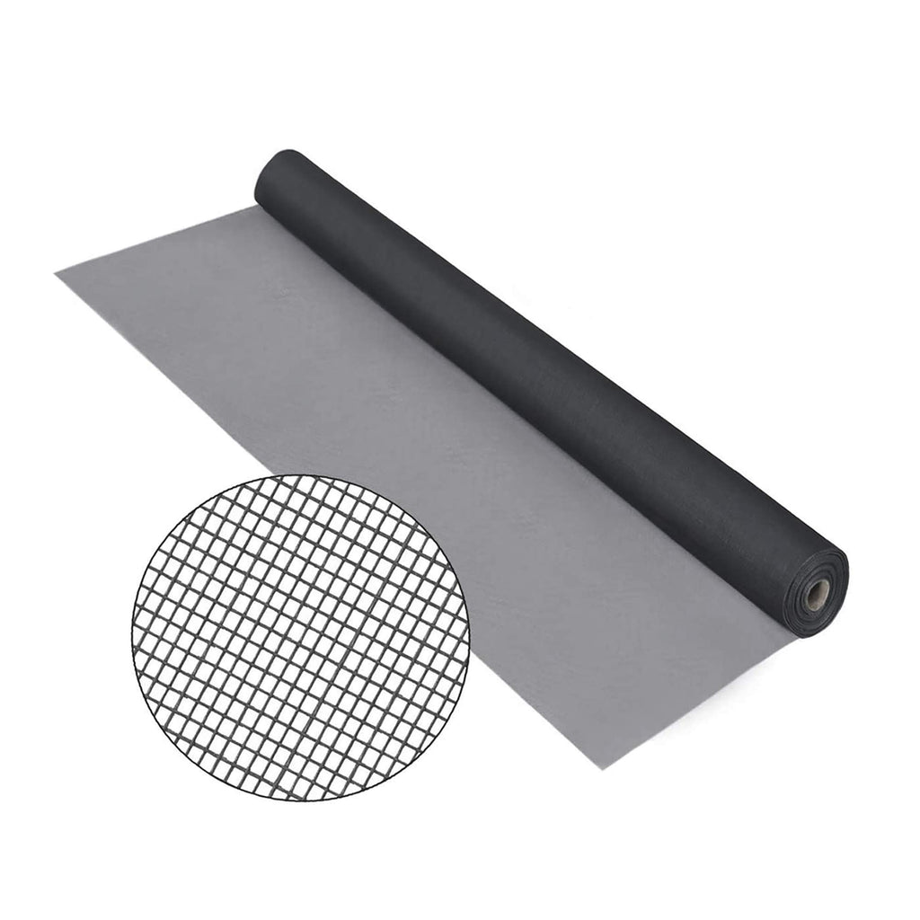 Fiberglass Window Screen Roll 96in x 100ft DIY Custom Screens Replacement Mesh for Windows Doors Patio Screens Premium Pet Proof Screen Porch Screen for Outdoor Kitchens Tree Houses Pool Houses