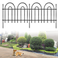 45ft X 13in Animal Barrier Fence, 32 Panels No Dig Fence for Dogs Rabbit, Anti Digging Defense Barrier Garden Edging Border, Rustproof Metal Arched Decorative Garden Fencing for Outdoor, Yard, Lawn