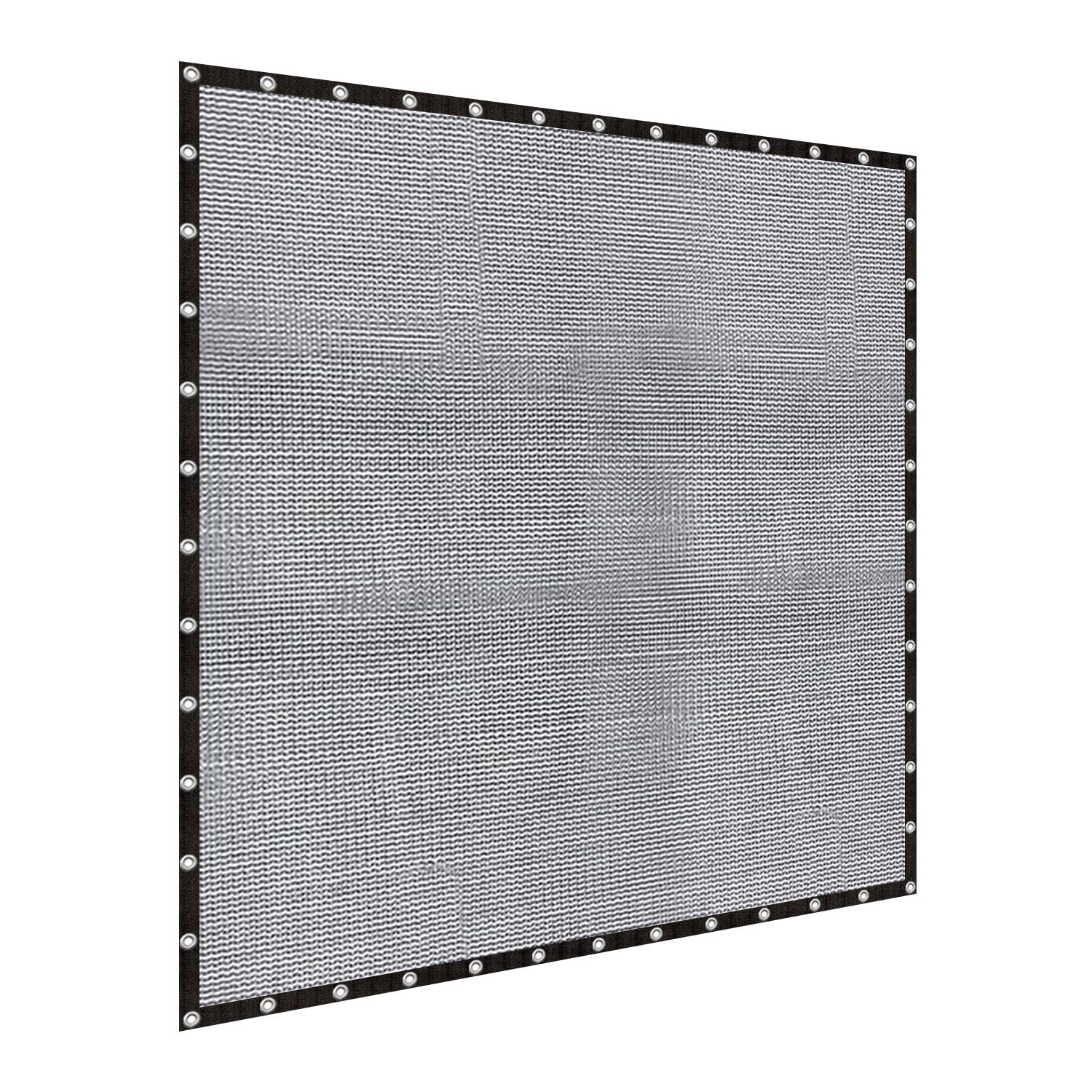 LOVE STORY 10x12FT Shade Cloth for Plant Heavy Duty Knitted Mesh Tarp with Grommets Screen Mesh Netting for Garden Patio Porch Pools Greenhouse Dump Truck