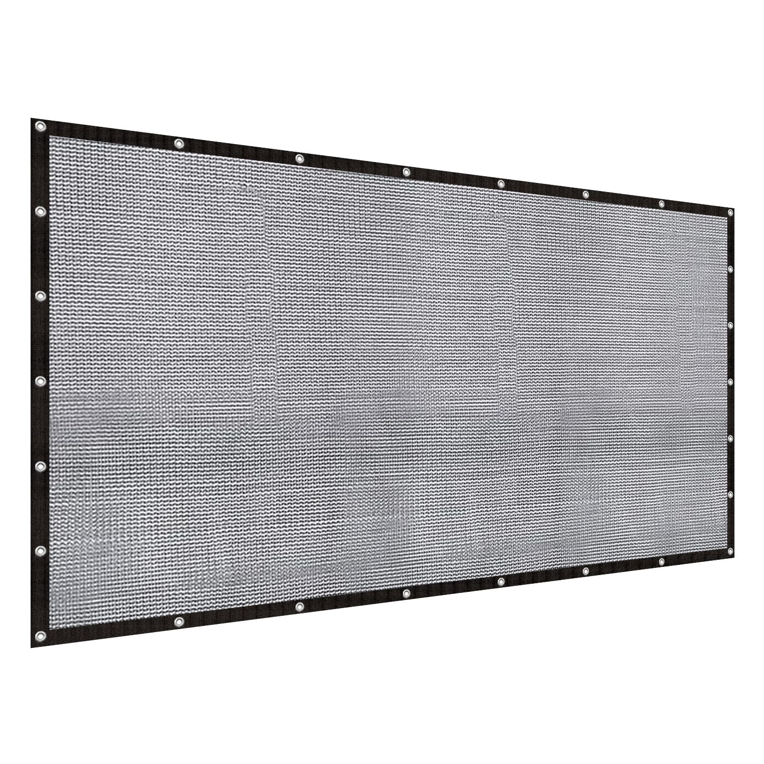 LOVE STORY 10x12FT Shade Cloth for Plant Heavy Duty Knitted Mesh Tarp with Grommets Screen Mesh Netting for Garden Patio Porch Pools Greenhouse Dump Truck