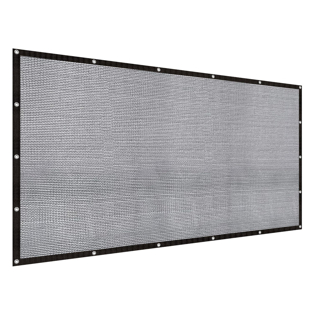 LOVE STORY 10x12FT Shade Cloth for Plant Heavy Duty Knitted Mesh Tarp with Grommets Screen Mesh Netting for Garden Patio Porch Pools Greenhouse Dump Truck