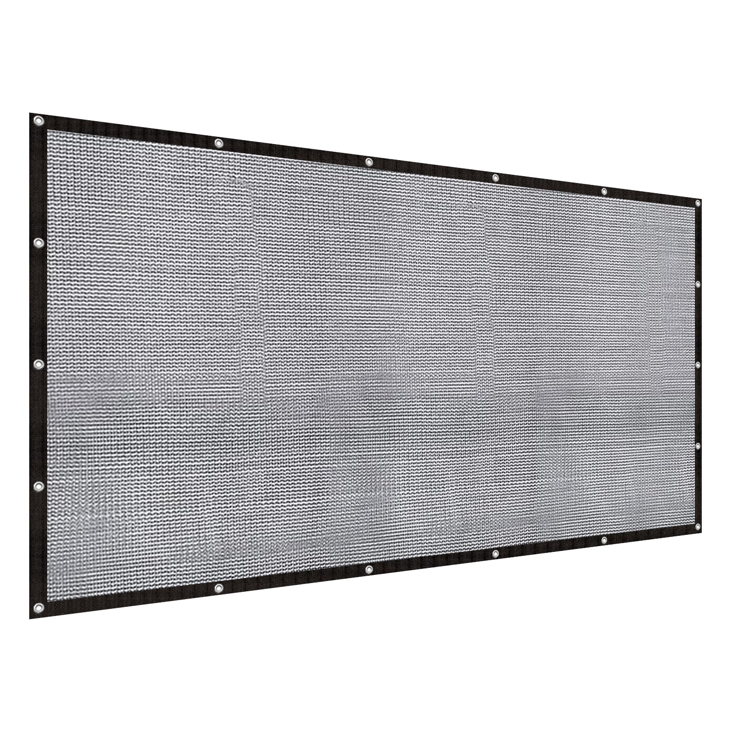LOVE STORY 10x12FT Shade Cloth for Plant Heavy Duty Knitted Mesh Tarp with Grommets Screen Mesh Netting for Garden Patio Porch Pools Greenhouse Dump Truck
